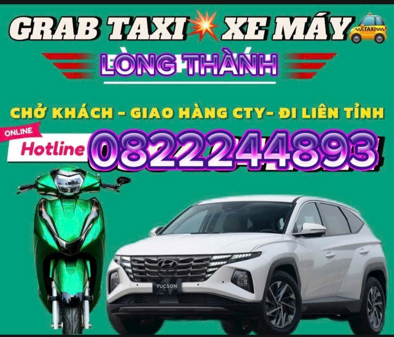XE ÔM GRAB LONG THÀNH ĐỒNG NAI ☎️ 0559023567