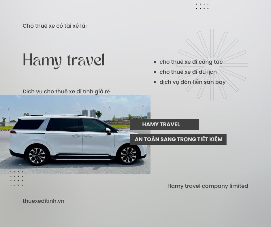 Dịch Vụ Thuê Xe Có Tài Xế Chuyên Nghệp, Uy Tín, Giá Rẻ